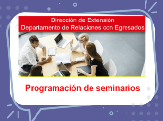 Conoce la programación de actividades de actualización profesional