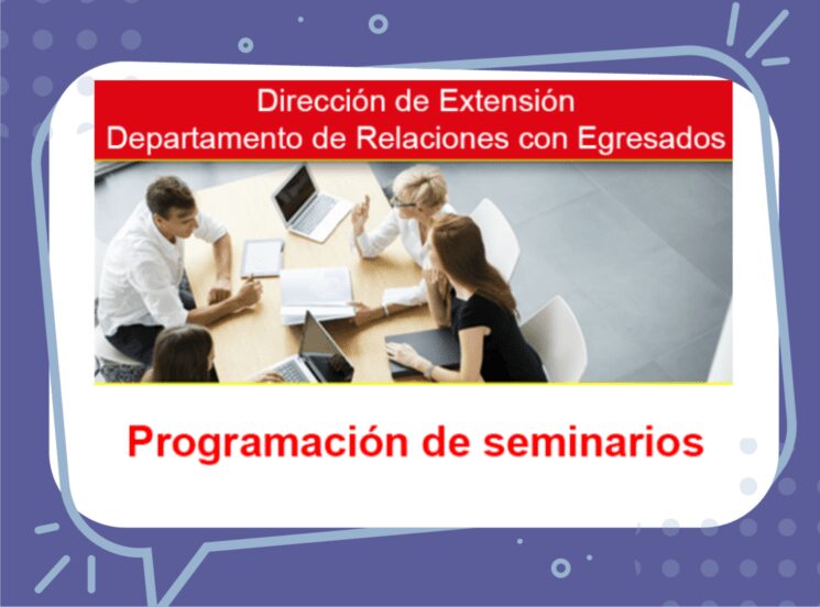 Conoce la programación de actividades de actualización profesional