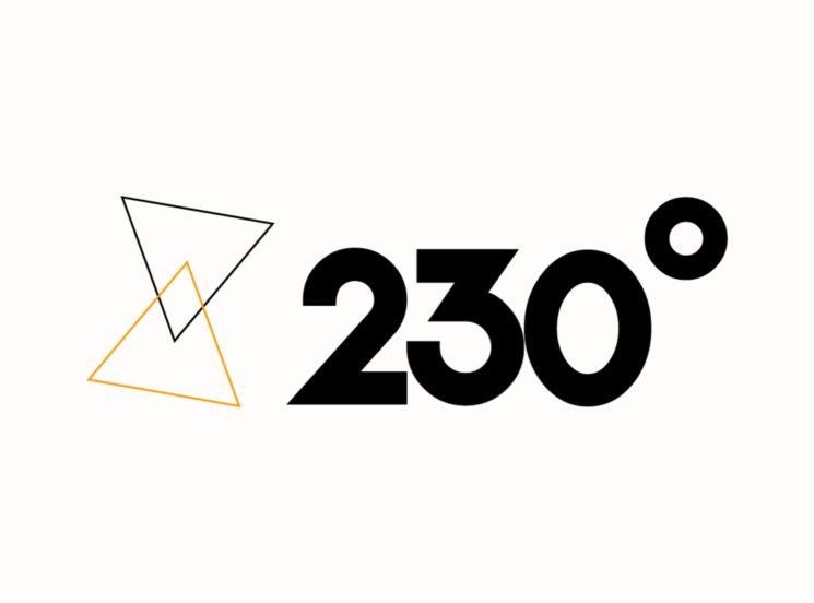230 grados
