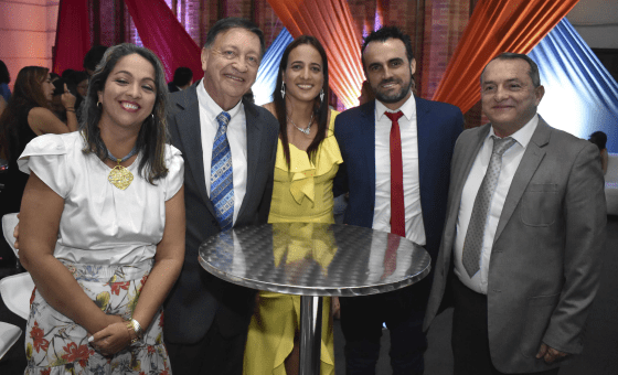 Victoria Concha, Álvaro Rojas, Erika Barbosa, Mario Uribe y Jesús Alfonso Flórez
