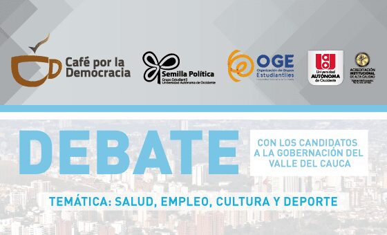 Debates de candidatos por la ciudad y la región