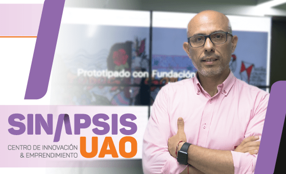 Jesús David Cardona Quiroz, nuevo director de Sinapsis UAO, Centro de Innovación y Emprendimiento.