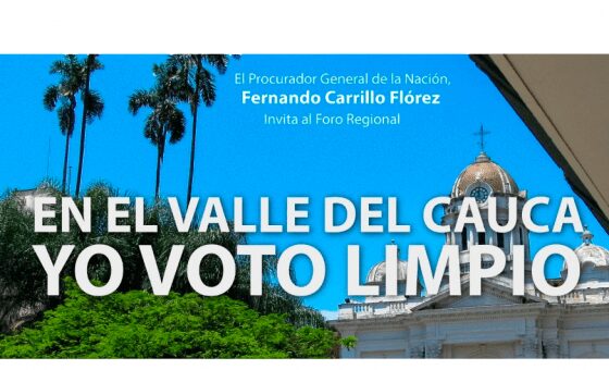 En el Valle del Cauca, Yo Voto Limpio