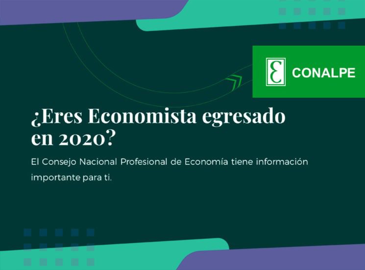 Tarjeta profesional de economista con descuento