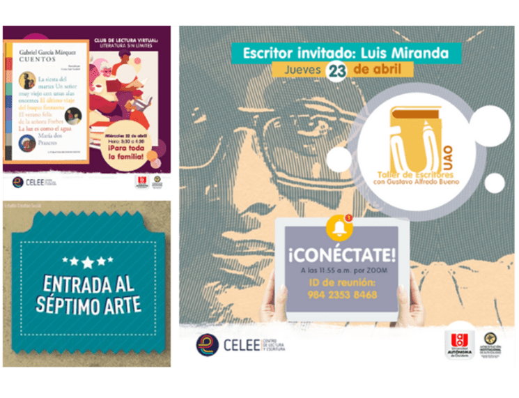 Participa de las actividades de la facultad de Humanidades y Artes