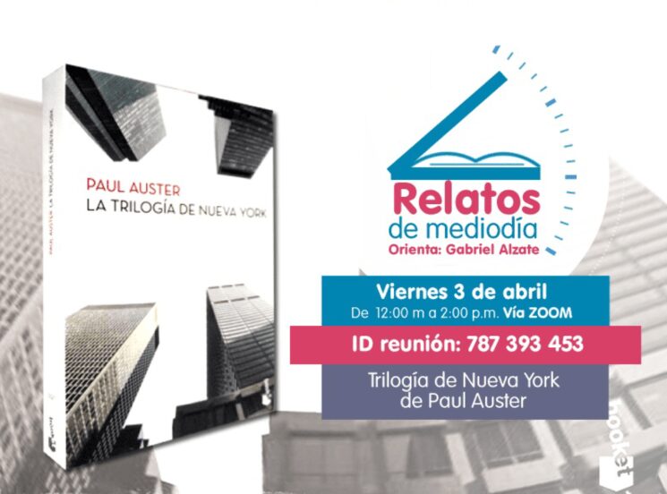 La Trilogía de Nueva York’ en el club de lectura ‘Relatos de mediodía’