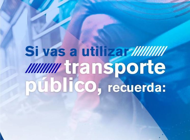 recomendaciones para utilizar el transporte público