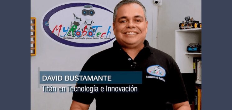 Fotografía del nominado a Titanes Caracol, David Guillermo Bustamante