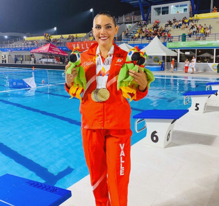 Kerly Barrera - Natación artística