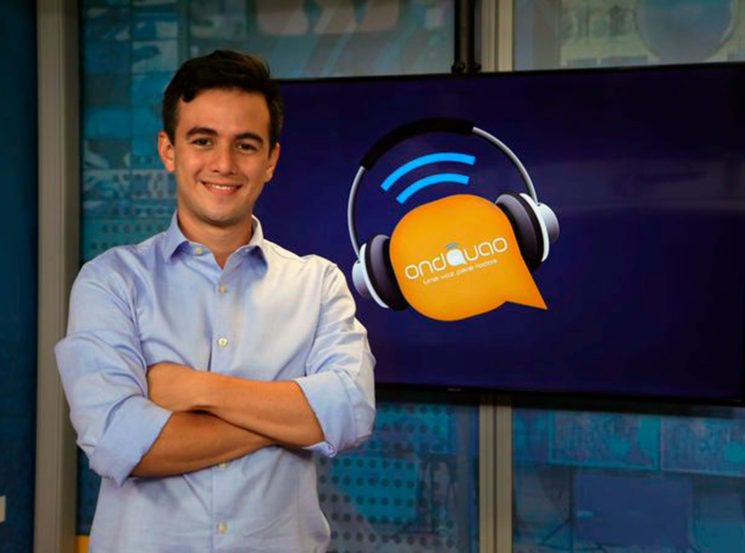 David Torres, coordinador de la emisora Onda UAO y egresado Autónom