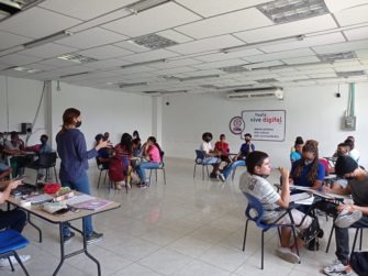 los chicos pertenecientes a la ‘Escuela de Liderazgo Juvenil’, del ‘Programa Social Integral’, de la Fundación, descubrieron sus habilidades de redacción