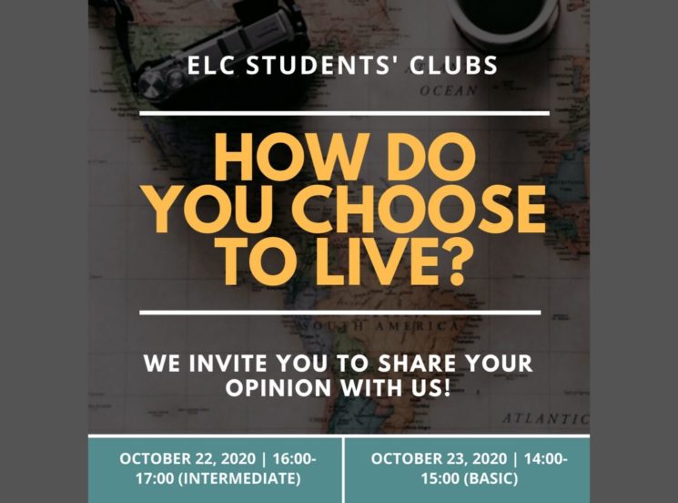 How do you choose to live?