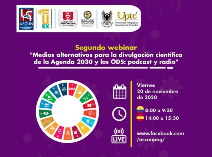 Conoce los medios alternativos para la divulgación científica de la agenda 2030