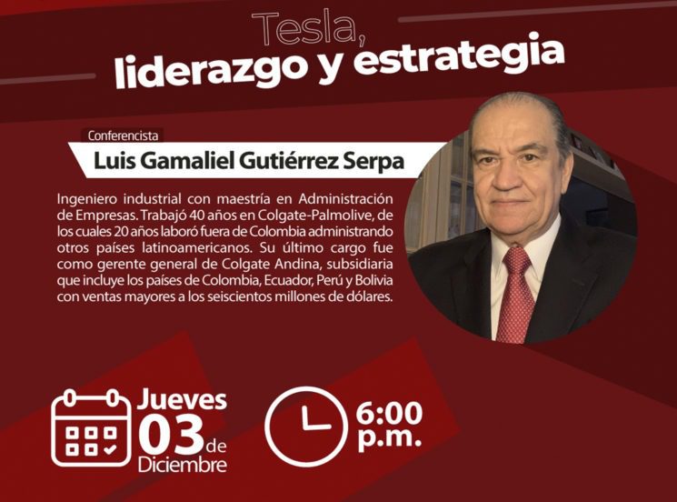 Charla gratuita ‘Tesla, liderazgo y estrategia’
