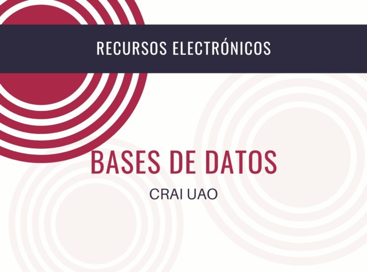 Recursos electrónicos crai