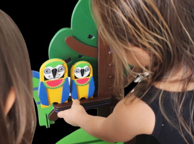 Niñas jugando