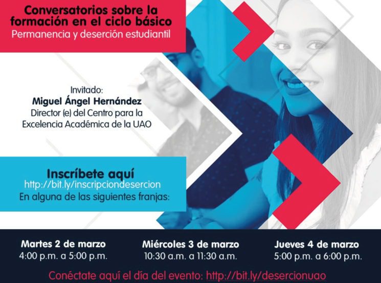 Conversatorios sobre la formación en el ciclo básico. Permanencia y deserción estudiantil