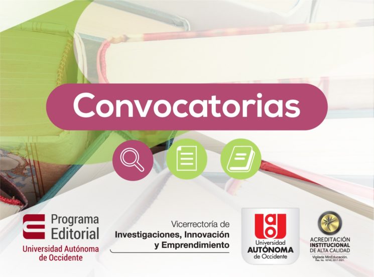 Últimos días para publicar con el Programa Editorial