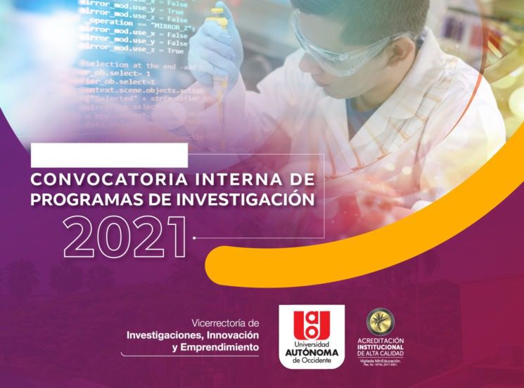 Convocatoria Interna de Programas de Investigación 2021