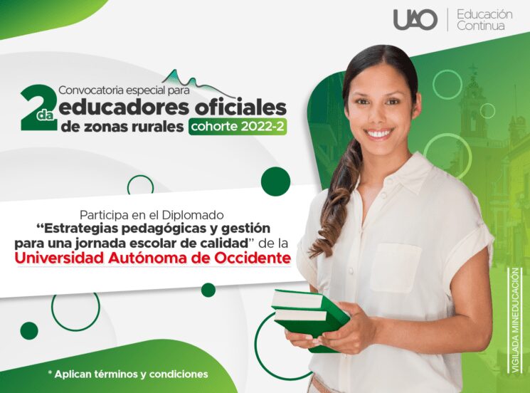 Estudia en la UAO un diplomado con crédito condonable del 100%
