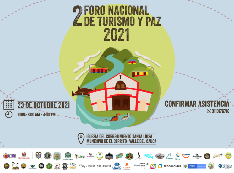 Participa en el ‘Segundo Foro Nacional de Turismo y Paz 2021’