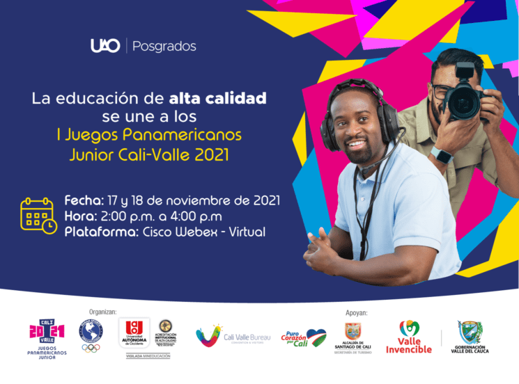 ¡Capacítate gratuitamente en periodismo deportivo y digital con la UAO y los Juegos Panamericanos Junior 2021!