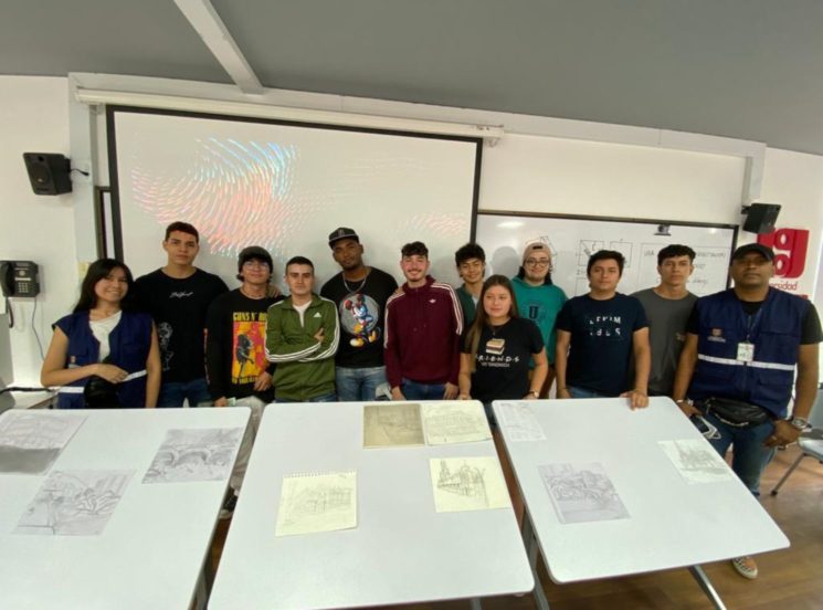 Estudiantes del programa de Arquitectura se acercan y apropian de la ciudad
