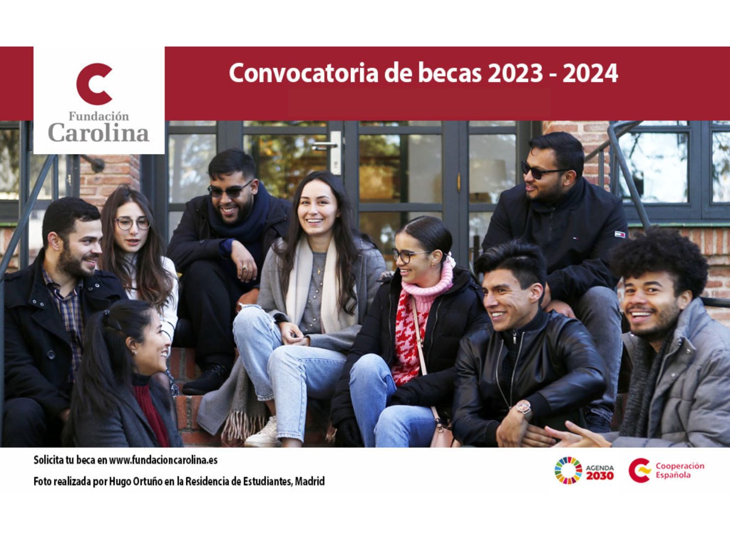 Abierta la convocatoria 2023 para las becas de la Fundación Carolina