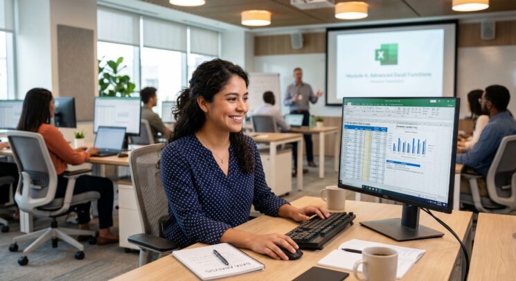 Curso Excel Básico, Intermedio y Avanzado con Énfasis en Administración y Análisis de Datos Presencial.