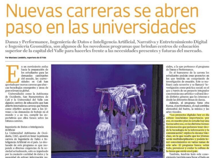 Nuevas carreras se abren paso en las universidades