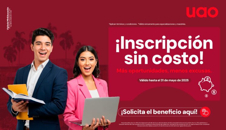 ¡Sigue impulsando tu desarrollo profesional con UAO Posgrados!