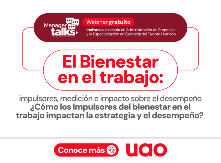Manager Talks: ¡Participa en el webinar gratuito sobre bienestar en el trabajo!
