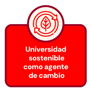 Universidad sostenible como agente de cambio