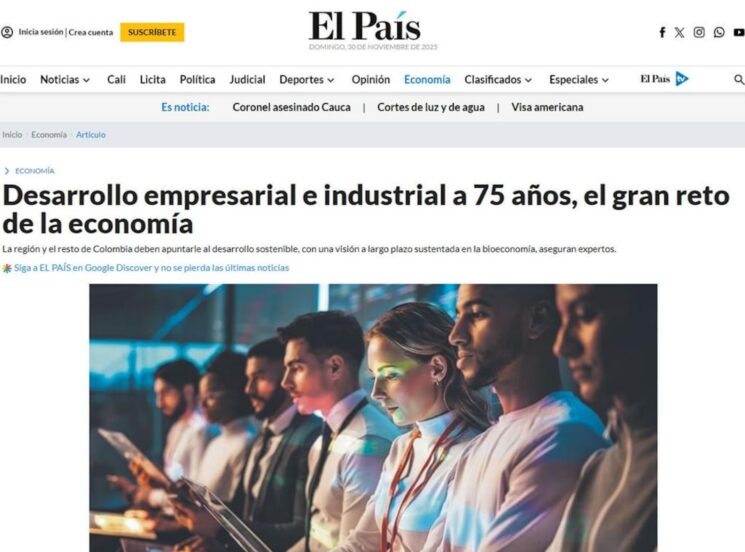 Desarrollo empresarial e industrial a 75 años, el gran reto de la economía