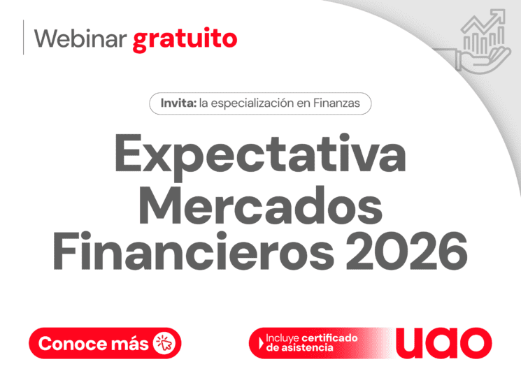 ¡No te lo pierdas! Webinar gratuito: Expectativa Mercados Financieros 2026