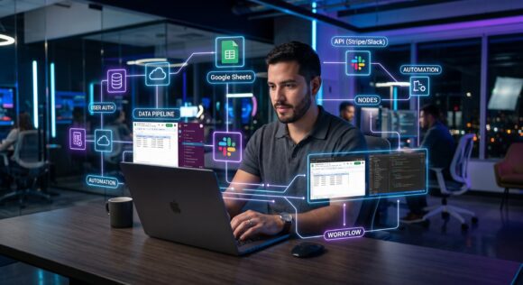 Seminario Automatización de Procesos con N8N para Optimizar Tareas Repetitivas y Mejorar la Productividad