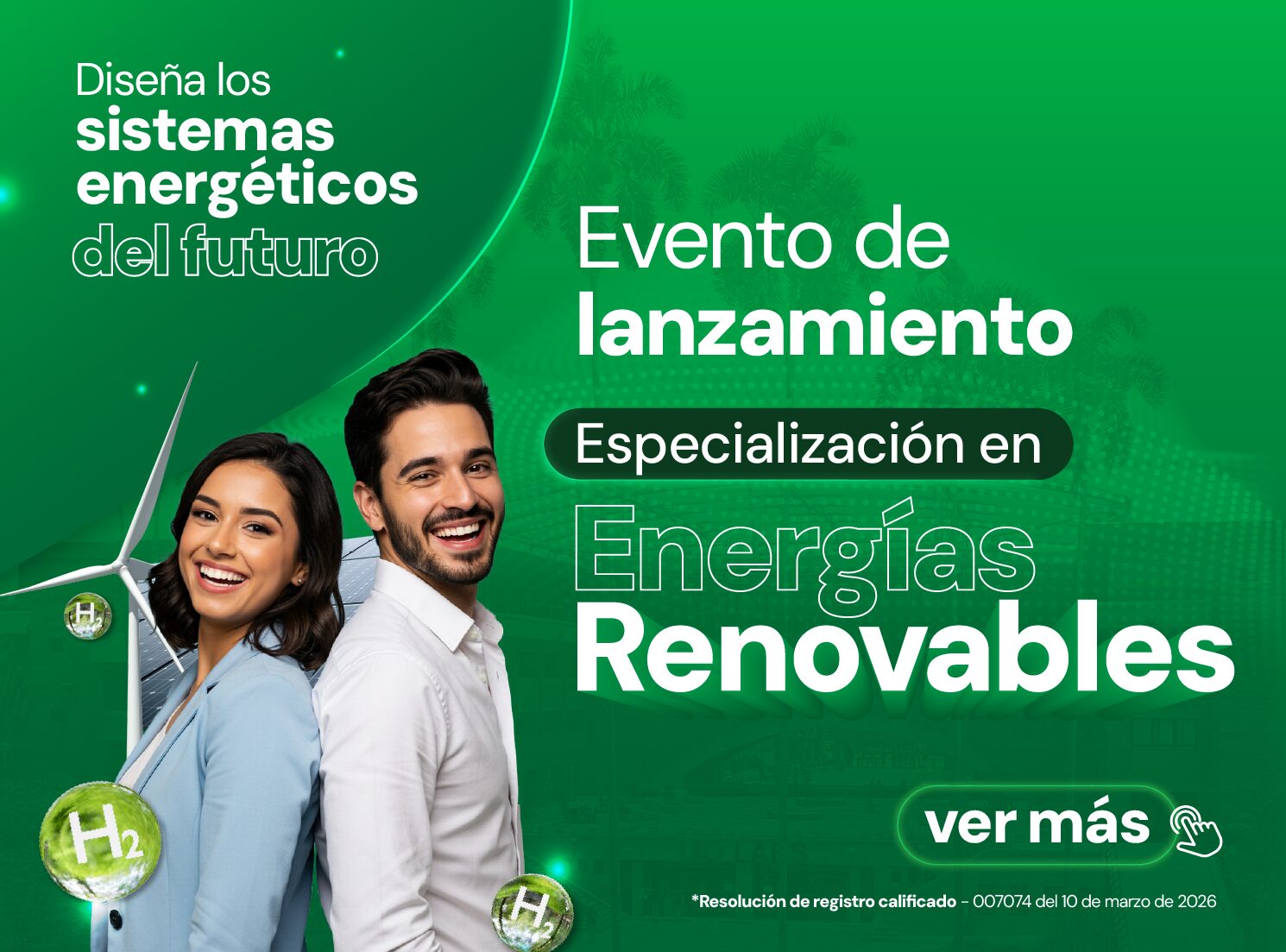 Lanzamiento de la Especialización en Energías Renovables