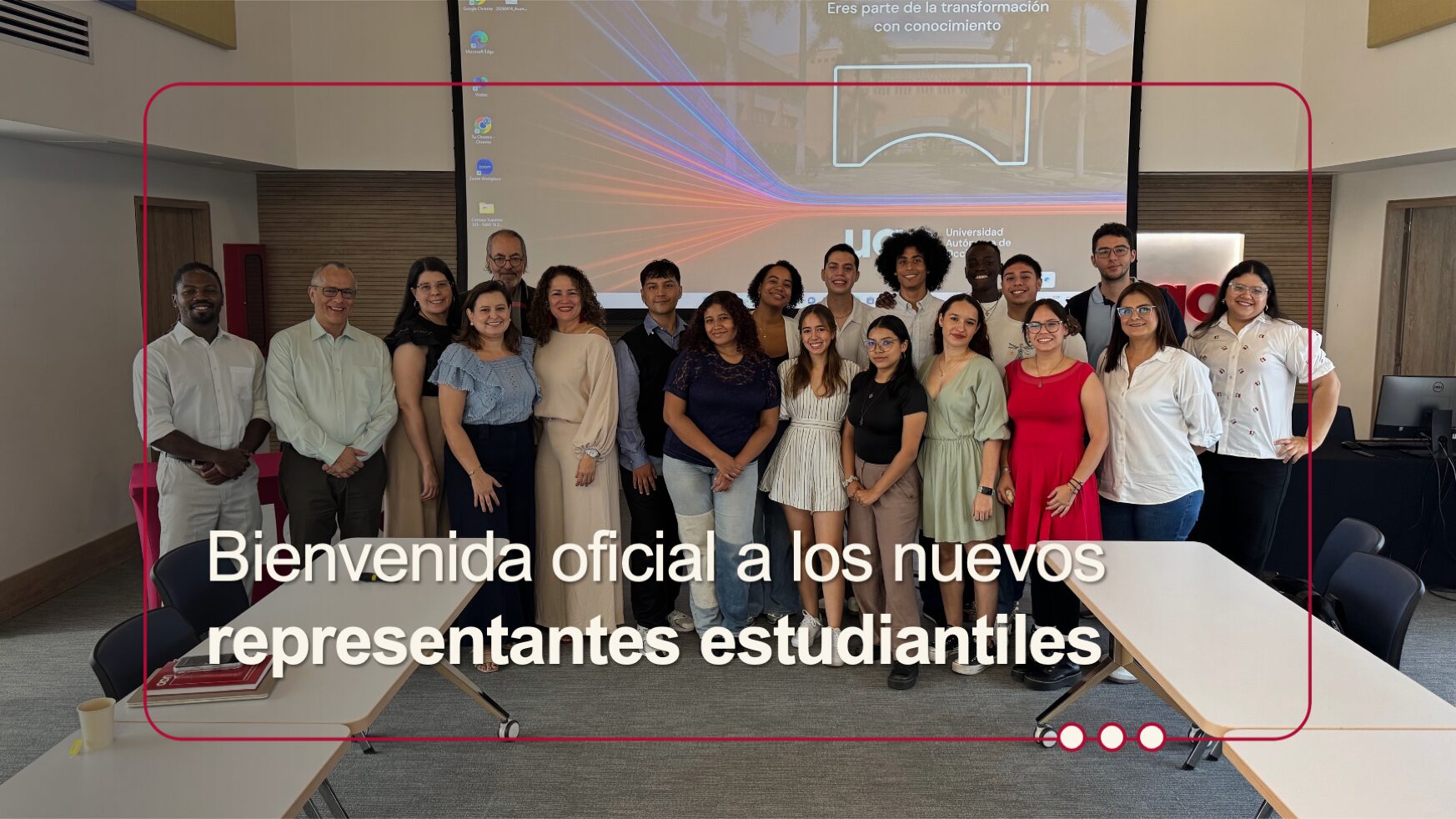 Nuevos representantes estudiantiles asumen su rol en la UAO 