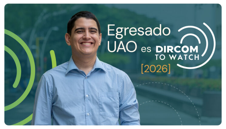 Egresado UAO reconocido en P&M como Dircom To Watch 2026