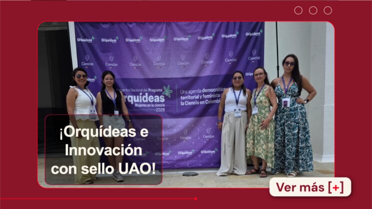 Inteligencia artificial con impacto territorial: la UAO en el Encuentro Nacional de Orquídeas 2026 