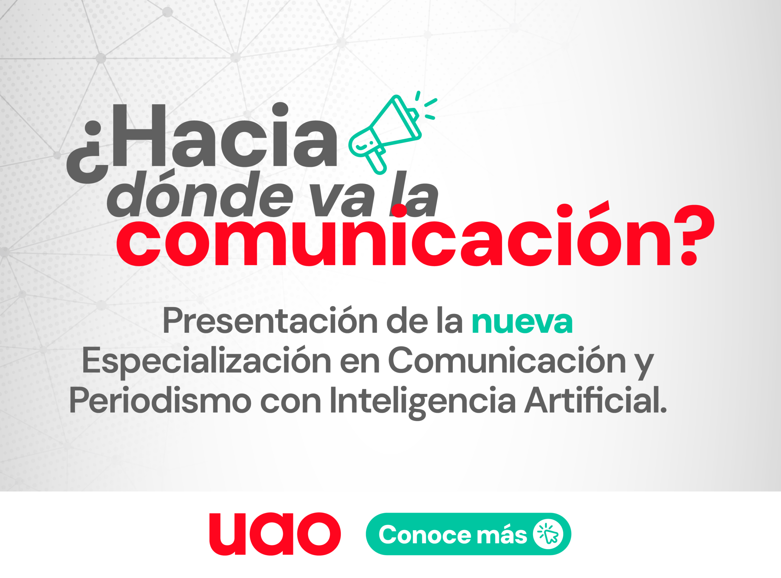 charla virtual ¿Hacia dónde va la comunicación?