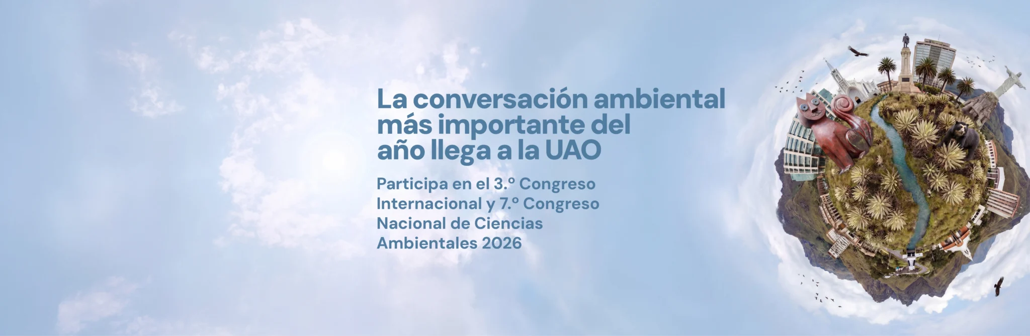 Estudiantes en el campus de la Universidad Autónoma de Occidente en Cali