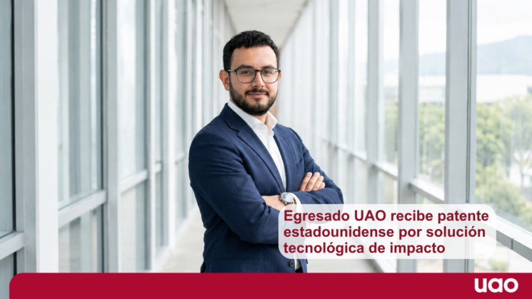 Egresado UAO recibe patente estadounidense por solución tecnológica de impacto