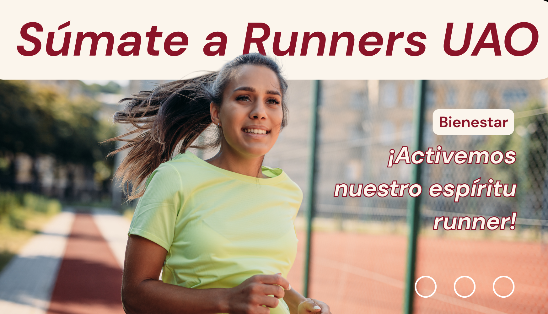 ¡Activemos nuestro espíritu runner! Súmate a Runners UAO