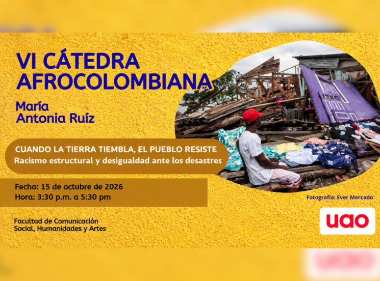 Conéctate a la VI Cátedra Afrocolombiana María Antonia Ruiz