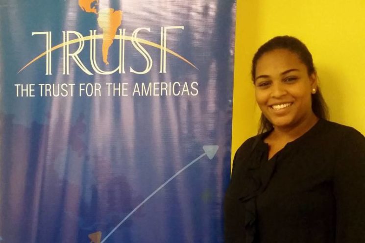 Egresada Autónoma forma parte del equipo de The trust for the Americas