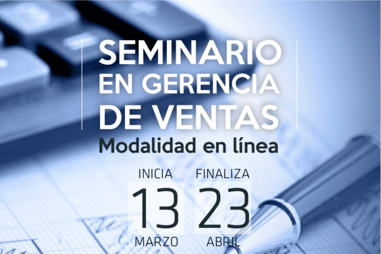 Ganadores de la beca para el seminario virtual en ‛Gerencia de Ventas’