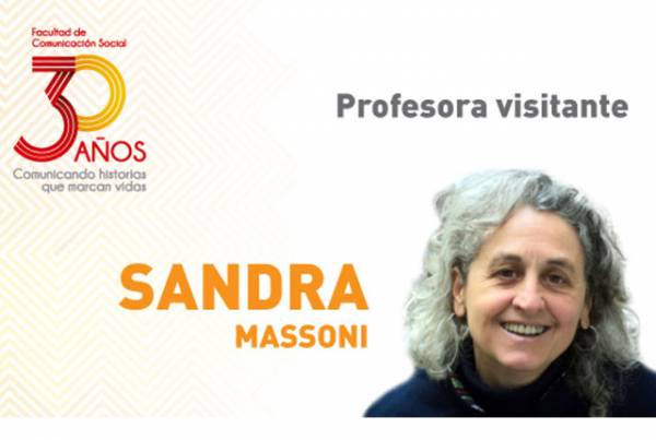 Sandra Massoni visita la maestría en Comunicación