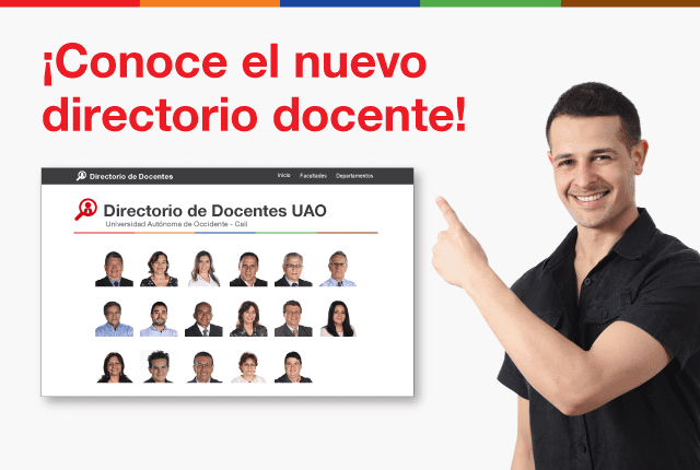 ¡Conoce el nuevo directorio docente!