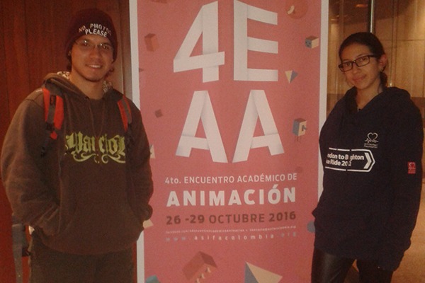 Estudiantes participaron en el Encuentro Académico de Animación